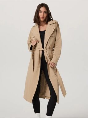 Vuori Rhodes Trench Coat NEW NWT
